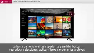 SmartTV webOS 2 Como utilizar la funcion SmartShare [upl. by Summons891]