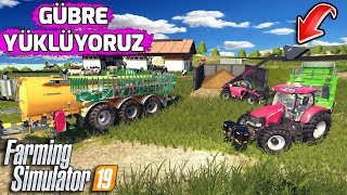 FARMING SIMULATOR 19  GÜBRELERİ YÜKLEYİP SATIYORUZ  19 [upl. by Oileduab]