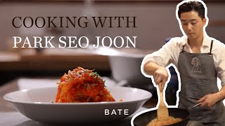 Youns Kitchen 2 Park Seo Joons Tomato Pasta Recipe [upl. by Fernald852]