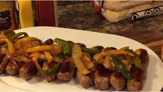 How to make sausage peppers and onions [upl. by Esetal126]