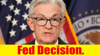 Feds FOMC Rate Decision Jerome Powell Live [upl. by Arihsan]