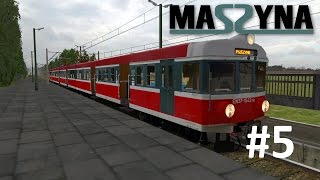 MaSzyna  Symulator Pojazdów Szynowych 5 EN57 [upl. by Nilhsa]