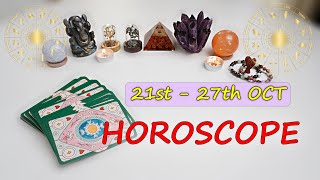 WEEKLY HOROSCOPE✴︎ 21TH  27TH OCTOBER 💫 Weekly Horoscope ✴︎ Aaj Ka Rashifal✴︎💫Rashifal diwali2024 [upl. by Ardek109]