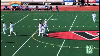 Nick Schnabel impressive second goal for Serra [upl. by Anaitsirk]