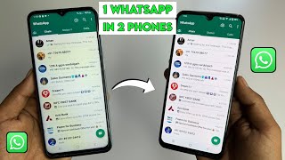 Ek WhatsApp 2 Mobile Me Kaise Chalaye  How to use same WhatsApp Two Phones  New tricks 2023 [upl. by Haswell]