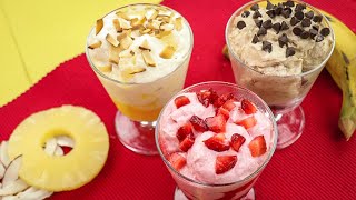 Flavored Yogurt Recipe By SooperChef [upl. by Ylerebmik445]