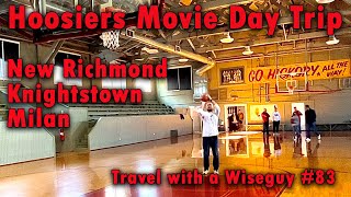 Hoosiers movie locations day trip  New Richmond Knightstown Milan  Hoosier Gym [upl. by Nomzzaj]