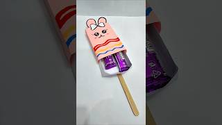 Paper Icecream Box Craft idea for kids  kids Icecream craft viralshort youtubeshorts shortsfeed [upl. by Rowley]