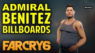 Tricks of the Trade Vandalize the Admiral Benitez Billboards  FAR CRY 6 Billboards Location [upl. by Madi]