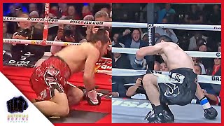 Artur Beterbiev Being Knocked Down Two Times  60 FPS  Artorias Boxing [upl. by Booth]