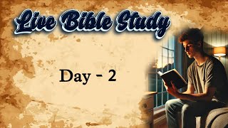 Live Bible Study।। God Is Love।। Day  2 Part 2 [upl. by Attenaj]