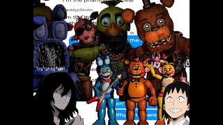 MHA Lyric Prank Animatronic AU Part 4 Fnaf 2 Iidas Alive [upl. by Otxilac]