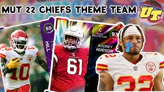 MUT 22 CHIEFS THEME TEAM 4 [upl. by Uri]