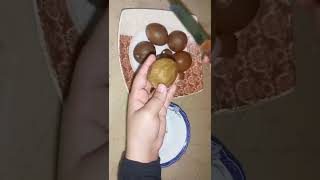 Sapodilla  Sapota  Chikoo Smoothie Bowl  No Sugar Healthy For Fitness  shorts fitness diet [upl. by Emmalee]