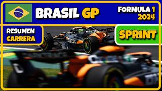 ¡BATALLA A 4  SPRINT  GP BRASIL 🇧🇷 FORMULA 1 2024 BrazilGP BrazilSprint braziliangp [upl. by Eedrahs]