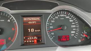 Audi A6 C6 30TDI 233hp Acceleration 0200 [upl. by Sherye]