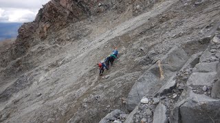 Grand Couloir MONT BLANC  Rolling Stones Couloir Wielki Kuluar [upl. by Enomor687]