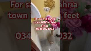 Diamond Tower mein ground floor pe 2000sq feet for sale in safari vellaz bahria town [upl. by Wil946]