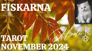 Fiskarna ♓ November 2024 Tarot  Healer K [upl. by Stag]