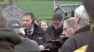 Skipton auction Mart Ogdens Farm sale Austwick 4th May 2024 [upl. by Anehs]