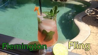 How to Make a Flemington Fling Cocktail Melbourne Cup Special cheekyricho [upl. by Boswall632]