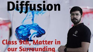 what is Diffusion  Diffusion in hindi  Diffusion class 9th by Abhishek sir [upl. by Hsoj]