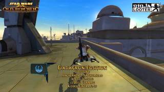 SWTOR  DatacronGuide Tatooine  Anchorhead  DatacronPosition auf Ninjalooterde [upl. by Vookles]