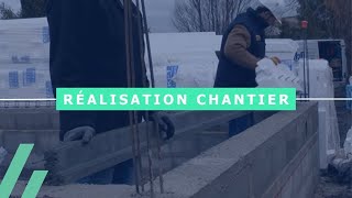 Chantier Plancher isolant Milliwatt  le meilleur plancher isolant sans étais pour vide sanitaire [upl. by Htur]