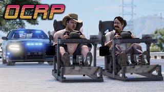 Racing Sim but were actually Racing in OCRP GTA5 RP [upl. by Travus]