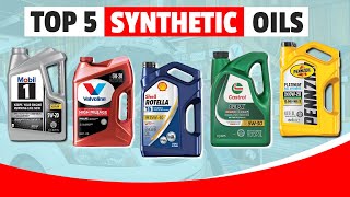 5 Best Synthetic Oils 2024  Top Picks for Engine Performance amp Protection [upl. by Ellevel]