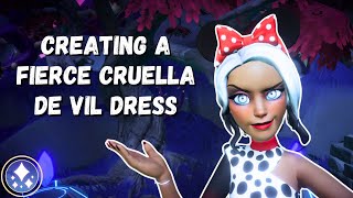 DDV Cruella Dress  Touch of Magic  Disney Dreamlight Valley [upl. by Nonnaihr767]