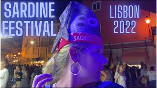 Sardine Festival Lisbon Portugal 2022 [upl. by Aketal]