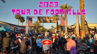 Tour De Foothills 2023  My Ride Recap [upl. by Yellat441]