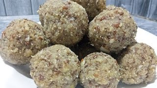 Alsi Pinni Recipe  Flax Seeds Laddu  Alsi Laddu Recipe By Dua Ka Kitchen [upl. by Dickey]