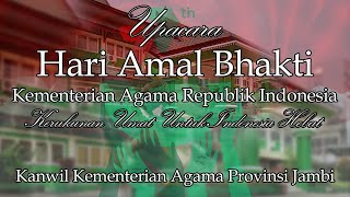 Upacara HAB Kementerian Agama Republik Indonesia  Kanwil Kementerian Agama Provinsi Jambi 2023 [upl. by Takara87]