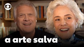 Marieta Severo fala como Vó Noca te ajudou na vida real  Conversa com Bial  TV Globo [upl. by Suneya]