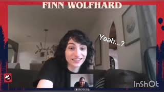 Fan freaks out at meeting with Finn Wolfhard FanMio [upl. by Hessler]