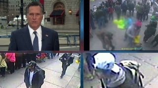 Romney impressed with Obamas words on Boston Marathon attack [upl. by Horner]