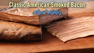 How to make Classic American Smoked Bacon  without Nitrites [upl. by Raybin]