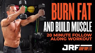 Build Muscle amp Burn Body Fat at Home  Follow Along Workout [upl. by Muire]