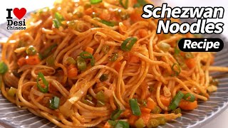 Schezwan Noodles Recipe with Ching’s Just Soak Veg Hakka Noodles  Ching’s Secret [upl. by Otrebtuc23]