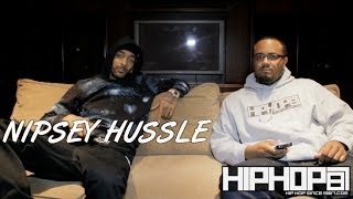 Nipsey Hussle Talks Favorite Record off Crenshaw Recording Process amp Mixtape Concept Part 1 [upl. by Elleirad]