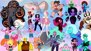 TODAS LAS FUSIONES DE STEVEN UNIVERSE ACTUALIZADO 2021 quotEnd of Eraquot [upl. by Sidalg339]