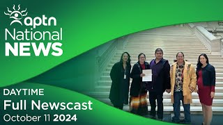 APTN National News October 11 2024 [upl. by Ulrikaumeko]