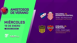 Serie Rio de la Plata  Nacional vs Barracas Central  Peñarol vs Ñublense [upl. by Stephenie]