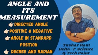 Angle and its Measurement 👉🏻 Directed Angle Positive amp Negative angle Degree and Radian Measures [upl. by Chaille446]