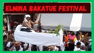 Exciting Scenes At Elmina Bakatue Festival 2024  Festivals In Ghana [upl. by Leile]