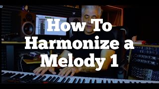 Music Composition How To Harmonize a Melody Part 1 [upl. by Perdita977]