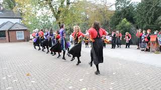 The Severn Gilders dance Butterley Brick with Mortimers Morris [upl. by Nani]