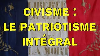 Civisme  Le patriotisme intégral 2016 Philippe Landeux [upl. by Egag915]